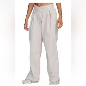 Nike Sports Collection Mid-Rise Repel Asymmetrical-Waist Trousers Grey S 3XL NWT